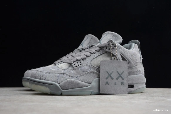 Cheap EP 930155-003 KAWS Grey”930155-003 x Jordan Cool 4“ Air 0428